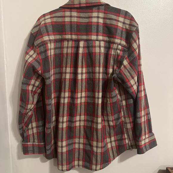 Stillwater Supply Jacket Mens‎ L Plaid Outdoor Hunting Y2K Fisherman Shacket 90s - Picture 6 of 6